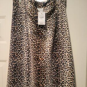 Animal print skirt